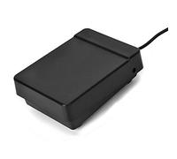 AMONIDA Pédale de Piano pour Clavier, pédale de Piano électronique ABS Noire sans Fuite pour Instruments de Musique pour Maison
