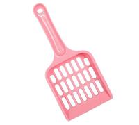 AMONIDA Pelle à Litière pour Chat, Grille Creuse Efficace, Filtrage pour Un Nettoyage Facile, 7,8x3,5 Pouces, pour Les Propriétaires d'animaux, Plastique PP (Pink)