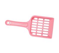 AMONIDA Pelle à Litière pour Chat, Grille Creuse Efficace, Filtrage pour Un Nettoyage Facile, 7,8x3,5 Pouces, pour Les Propriétaires d'animaux, Plastique PP (Pink)