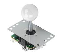 AMONIDA Pièces de Rechange pour Jeux D', Joystick, Sensation de Main Légère pour une Utilisation Confortable, Applicable aux Fans de Jeux D' et de (WHITE)