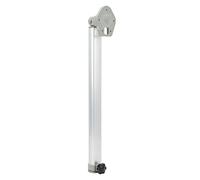 AMONIDA Pied de Table Pliant Télescopique Réglable Support Bateau | Conception escamotable pliable réglable de bouton de verrouillage d\'alliage d\'aluminium de la taille 560 930mm