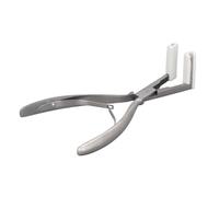 AMONIDA Pince à Extensions de Cheveux à Ruban Adhésif Outils D'extension de Cheveux Fiables en Acier Inoxydable pour un Style Polyvalent Acier Inoxydable 1 X Pince à Extensions de à Ruban Adhésif