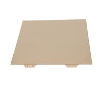 AMONIDA Plaque de Construction d'imprimante 3D, Or, Facile à Enlever, Revêtement Double Face, Feuille PEI pour l'impression (Plaque d'acier)