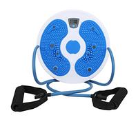 AMONIDA Plaque de Taille électronique Twister avec Fonction de Comptage des Calories pour des Entraînements Efficaces, Bleu 907 G