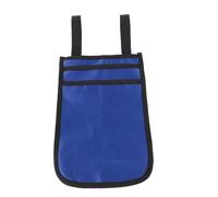 AMONIDA Pochette de Sac de Béquille, Solution de Rangement Compacte et élégante Sous les Bras pour les Aides à la Marche et les Essentiels Quotidiens, Tissu Oxford 600D (BLUE)