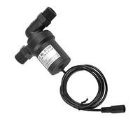 AMONIDA Pompe à Eau Solaire sans Balais 12 V 10 W DC, Pompe de Circulation Haute Température, Domestique Industrielle avec Débit Efficace, Idéale pour une Utilisation sur Terre ou sur l'Eau