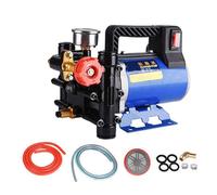 AMONIDA Pompe à Piston en Acier Inoxydable, Pompe à Eau Haute Pression à Double Cylindre, à Pression et Ventilateur Centrifuge à Haute, Idéale pour l'irrigation du Jardin, le Lavage des Voitures