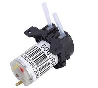 AMONIDA Pompe Auto-amorçante à Angle Droit, Pompe Péristaltique, Conception Compacte pour Expériences, Ingénierie Plastique, 100 Ml/min (12V)
