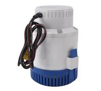 AMONIDA Pompe Submersible 4000GPH Pompe à Eau Utilitaire électrique Durable pour Jardin étang Piscine Spa 158x139.5x182mm (12V)