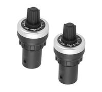 AMONIDA Potentiomètre 10K, Résistance Variable à un Tour, Résistance d'inverseur de Vitesse VSD VFD avec Bornes à Vis, Idéal pour le Contrôle électrique, 2 Pièces