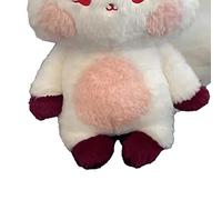 AMONIDA Poupée Renard en Peluche Douce pour Enfants, Cadeau d'anniversaire 60 Cm, Jouet en Peluche Animal Mignon pour Dormir et en 4 Couleurs (Rouge Rose Pleine Longueur 60cm)