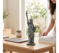 AMONIDA Réplique de la Statue de la Liberté, 7,87 Pouces, Décoration en Résine, Souvenir de la Statue de la Liberté avec Résistance à l'eau, Souvenirs de New York pour Bureau, Jar (Petite)