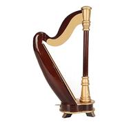 AMONIDA Réplique D'instrument de Musique Miniature, Décoration Exquise pour Bureau, Merveilleux Cadeau pour les Amateurs de Musique, Modèle en Tilleul de 7,9 Pouces pour la Décoration Intérieure et la