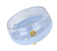AMONIDA Roue d'exercice pour Hamster, Jouet Rond, Conçu Silencieusement pour Les Petits Animaux, Facile à Nettoyer, Matériau Environnemental PP, 1 Pièce (12CM)