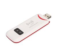 AMONIDA Routeur Portable WiFi USB 4G Haute Vitesse pour Voyage et Usage Domestique ABS Blanc Prend en Charge 10 Appareils