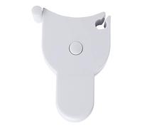 AMONIDA Ruban à Mesurer Précis pour la Mesure du Corps et les Progrès de la Condition Physique avec Conception Rétractable, Coque en Plastique + PVC, 1 unité (Ruban adhésif double face en cm)
