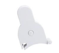 AMONIDA Ruban à Mesurer Précis pour la Mesure du Corps et les Progrès de la Condition Physique avec Conception Rétractable, Coque en Plastique + PVC, 1 unité (Ruban gradué d'un côté en cm et d'un