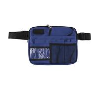 AMONIDA Sac Banane D'infirmière, Organisateur D'outils Durable et Portable pour Usage Hospitalier avec Ceinture Réglable et Tissu Oxford Imperméable (Blue)