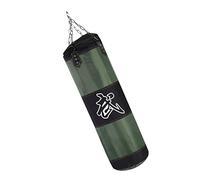 AMONIDA Sac de Sable Vide pour L'entraînement de Boxe, Sac de Frappe Rempli de Tissu Oxford Durable pour la Gymnastique à Domicile ou la Pratique du karaté (1 mètre)