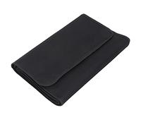 AMONIDA Sac Filtrant pour Objectif D'appareil Photo, étui de Protection Pliable à 10 Poches pour Filtres de la Série P, Facile à Transporter pour Les Photographes, en Nylon Noir
