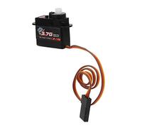 AMONIDA Servo Numérique 3,7 G, Servo à Engrenages en Plastique de Haute Précision, Ensemble de Bras de avec Engrenage Durable, Idéal pour Les Hélicoptères à Voilure Fixe de Voiture 1/24 RC