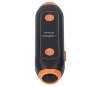 AMONIDA Sifflet électronique 3 Tons, 3 Niveaux de Volume, sans Souffle, avec Lumière LED, pour L'entraînement Sportif, Matériau ABS (Orange)