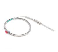 AMONIDA Sonde Thermocouple en Acier Inoxydable de Type K, Capteur de Température Précis pour L'industrie Chimique, Longueur 70mm, 1 X