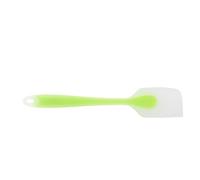 AMONIDA Spatule en Silicone, Grattoir Translucide Résistant à la Chaleur pour la Cuisson, la Cuisson et le Mélange, 1 X Outil de Cuisine Portable (GREEN)