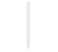 AMONIDA Stylet pour Tablette avec Rétention Magnétique pour Dessiner et Écrire sur Tablettes iOS 10 9 8 7 6 Mini Air Pro Alliage D'Aluminium 1 Unité (White)