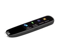 AMONIDA Stylo de Traduction Intelligent avec écran Tactile et Haute Précision pour Les Professionnels du Commerce Mondial, Conception Légère (Black)
