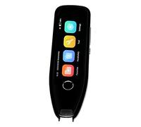 AMONIDA Stylo Traducteur de Langue Intelligent, Dictionnaire électronique à Numérisation et Reconnaissance Rapides pour Les étudiants, Haute Définition, Conception Portable (Black)