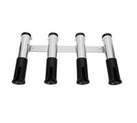 AMONIDA Support de Canne à Pêche à 4 Pôles en Acier Inoxydable pour Organiser la Boîte de Matériel et Le Bateau avec Rangement Multi-Cannes, Diamètre de Tuyau de 51 Mm