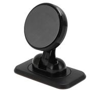 AMONIDA Support de Téléphone Portable de Voiture Noir, Support Magnétique Multifonctionnel Stable pour Une Conduite Sûre, Console Centrale, Plastique Durable