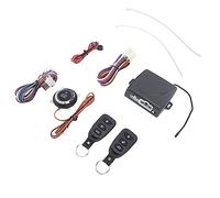 AMONIDA Système D'alarme de Voiture sans vec Démarrage du Moteur à Distance et 16 Fonctions Antivol pour Voitures 12 V, Protection et sécurité Améliorées du Véhicule (sans Bluetooth)