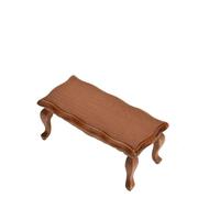 AMONIDA Table d'appoint Miniature pour Maison de Poupée, Meuble Modèle en Bois Léger, Table de Fabrication Soignée avec Un Design élégant, Idéale pour Les Accessoires de Maison de Poupée à
