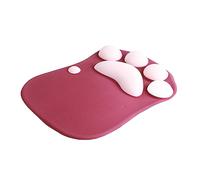 AMONIDA Tapis de Souris Patte de Chat, Design de Dessin animé Mignon avec Support de Poignet pour Le Confort du Bureau à Domicile, 1 X Tapis de Souris (#5)
