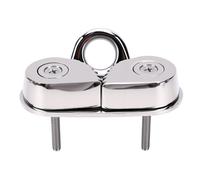 AMONIDA Taquet à Came en Acier Inoxydable 316, Support de Corde Réglable pour Voile, Kayak, Dériveur, 5-15mm