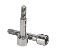 AMONIDA Tasse d'essieu de Roue Avant en Métal, Tasse d'arbre de Voiture RC en Acier Inoxydable, de Force Motrice Améliorée avec Résistance aux Chocs, Idéale pour Voiture Télécommandée Jimny