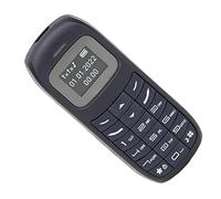 AMONIDA Téléphone Portable débloqué, Réseau 2G Mini Téléphone Portable Son Clair Multifonction Faible Rayonnement Double Carte SIM Double Veille Femme Enceinte étudiant pour Appeler (Bleu)