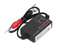 AMONIDA Testeur de Moniteur de Batterie Durable 12V, sans Fil, Bluetooth, pour les Amateurs de Voitures, en Temps Réel, ABS Compact, 1 unité