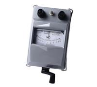 AMONIDA Testeur de Résistance d'isolation, Mégohmmètre à Manivelle 2500 V, Dispositif de Pointeur Flexible à Grand Cadran, Idéal pour la Réparation d'appareils Ménagers et les Tests Haute Tension