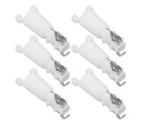 AMONIDA Tête de Rechange pour Coupe-poils de Nez 20 Pièces, Accessoires de Remplacement pour Petite Tondeuse à Nez de Voyage Légère, avec Brosse de Nettoyage pour l'entretien Quotidien