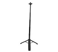 AMONIDA Trépied pour Caméra d'action, Perche à Selfie, Support de Poignée Vlog Extensible Portable pour Caméra de Poche 3 X5 X4, Fixation d'angle Rapide et Stable pour Les Aventures en Plein Air