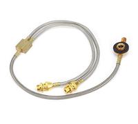 AMONIDA Tuyau Adaptateur de Brûleur G1/8 DN6 pour Réchaud de Camping et Barbecue Portable, Cuivre Léger et écologique 70cm
