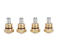 AMONIDA Valve de Pédale de Pelle 4 Pièces Vanne de Commande de Poussoir de Joystick de Haute Précision pour Marteau de Concassage 20 Dents 39 Hauteur Laiton Alliage Acier Caoutchouc