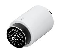 AMONIDA Vanne de Radiateur Thermostatique, Contrôle Programmable Intelligent, économe en énergie, pour la Maison et Le Bureau, Matériau ABS