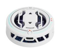 AMONIDA Ventilateur de Refroidissement Magnétique pour Téléphone Portable avec 3 Vitesses pour les Joueurs Mobiles et les Amateurs de Vidéo, Matériau ABS Durable, 1 unité (WHITE)