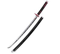 AMONT - Réplique de Katana Japonais en Bambou - Modèle Mingshao en Bois - Série Demon Slayer - 105 Cm