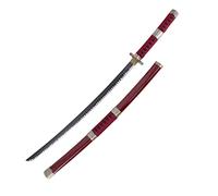 AMONT - Réplique de Katana Japonais en Bambou - Modèle Sandai Kitetsu Zoro en Bois - Série One Piece - 107 Cm