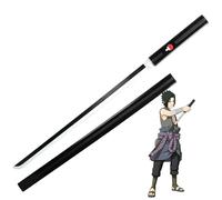 AMONT - Réplique Katana Japonais en Bambou - Sasuke Uchiha N en Bois - Série Naruto - 102 cm